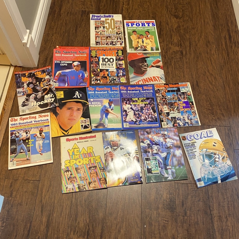 Vintage Sports Magazines